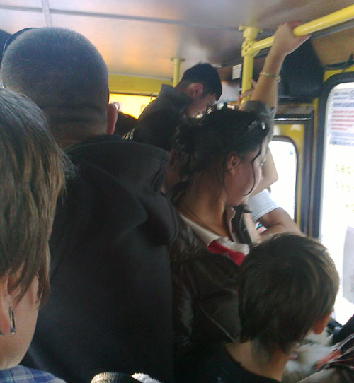 Пассажиры эталона в Севастополе